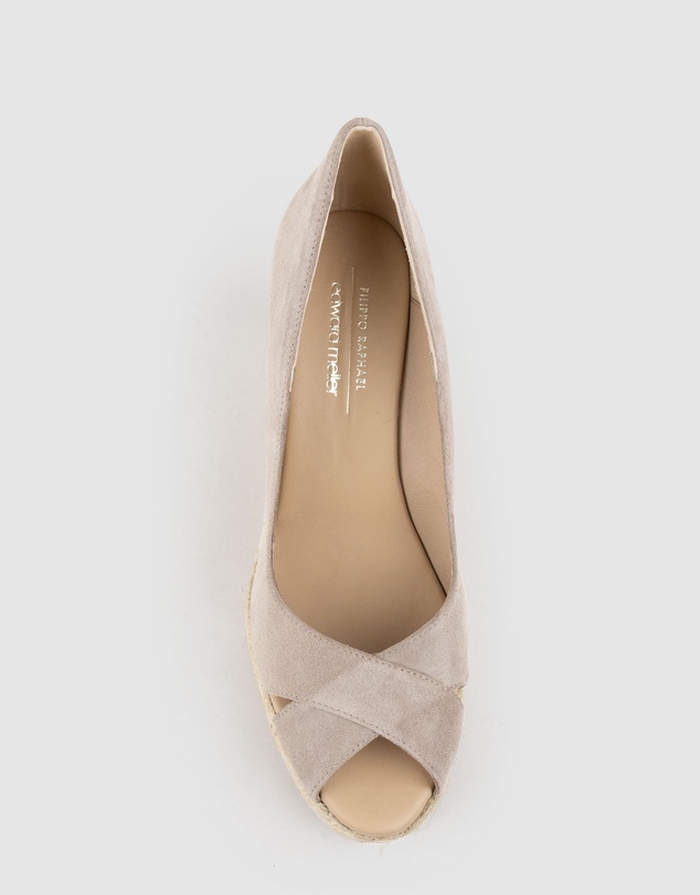 Edward Meller - MAGNOLIA Peep Toe Pump Espadrille