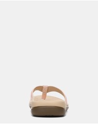 Vionic - Islander Toe Post Sandal - Pale Blush