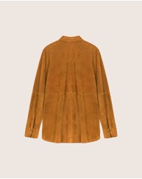 IDA+S - Elara Lambskin Suede Shacket