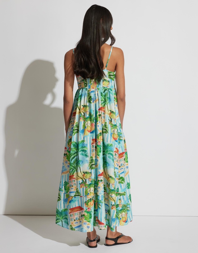 Decjuba - Allie Linen Blend Maxi Dress
