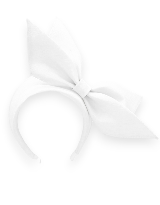 Morgan & Taylor - Enza Fascinator in White