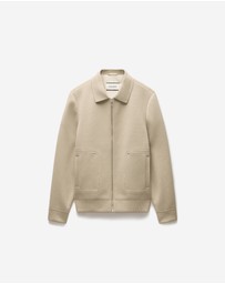Calibre - Milano Knit Jacket Stone