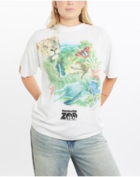Vintage by The Real Deal - Pre Loved - Vintage 90s Nashville Zoo Wildlife Tee