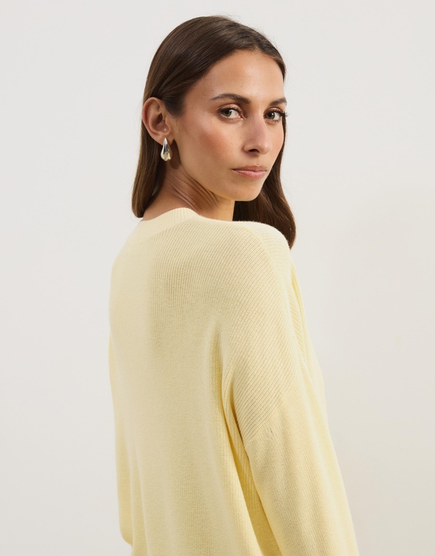 Atmos&Here - Organic Cotton Relaxed Crew Knit