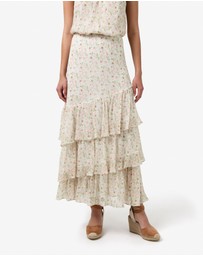 Forcast - Indy Ruffle Floral Skirt