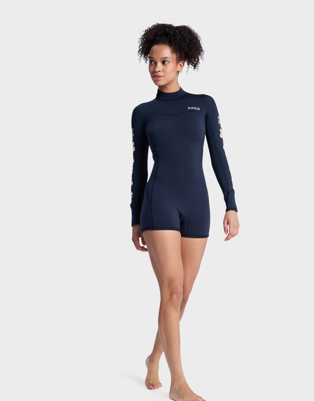 Roxy - Womens 2mm Swell Back Zip Natural Long Sleeve Springsuit