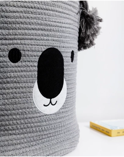 Living Textiles - Cotton Rope Animal Hamper - Koala