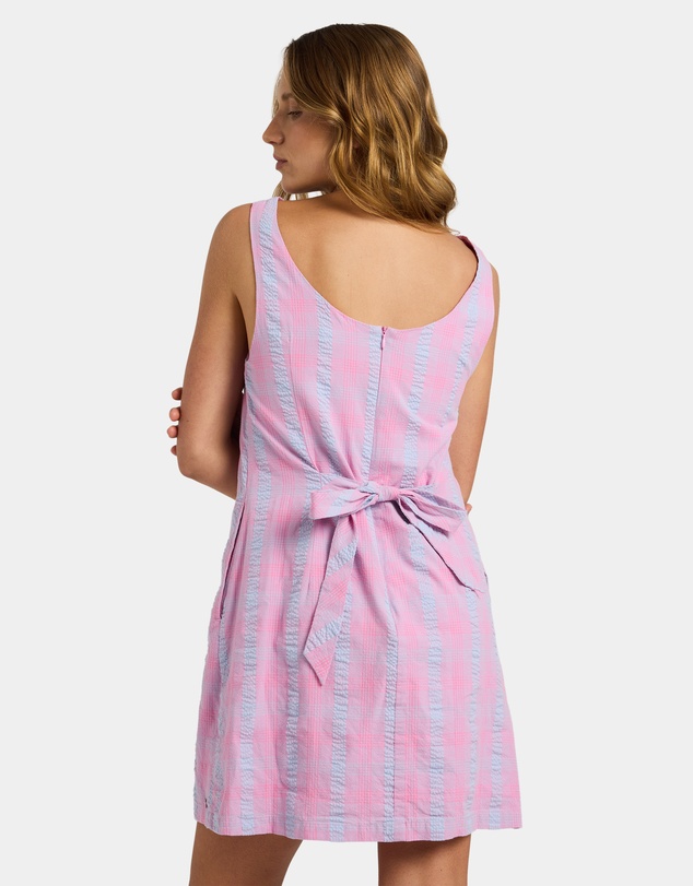 Roxy - Womens Phoebe Check Mini Dress