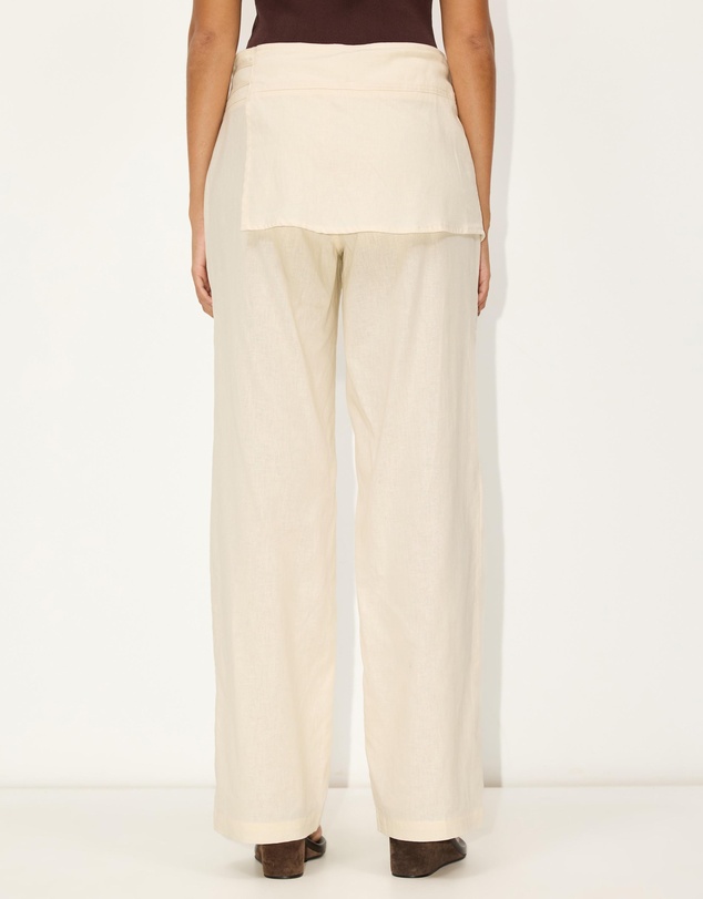 Dazie - Overcast Linen Blend Pants