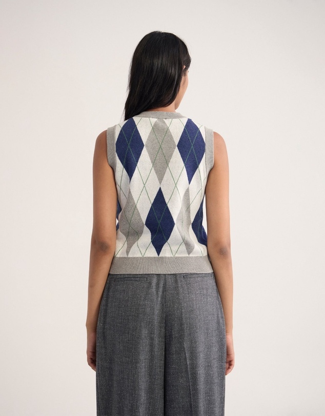 Oxford - Carina Argyle Vest