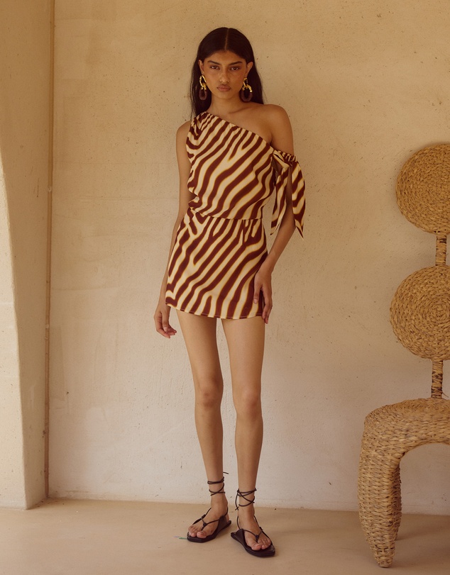 Seven Wonders - Montie Off Shoulder Mini Dress