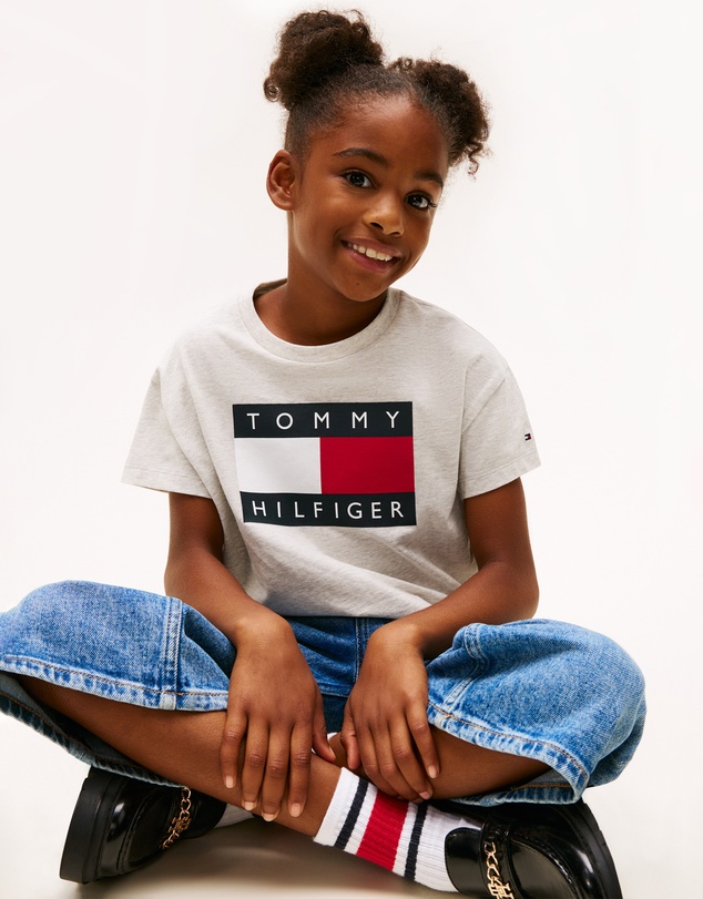 Tommy Hilfiger - Heritage Flag Relaxed T-Shirt - Kids