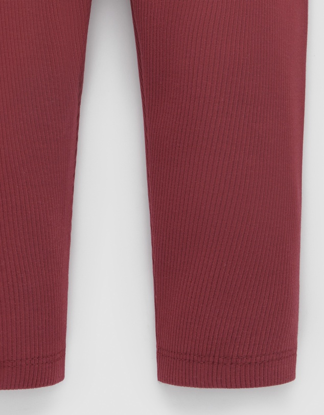 Purebaby - Thick Rib Leggings -Kids-Babies