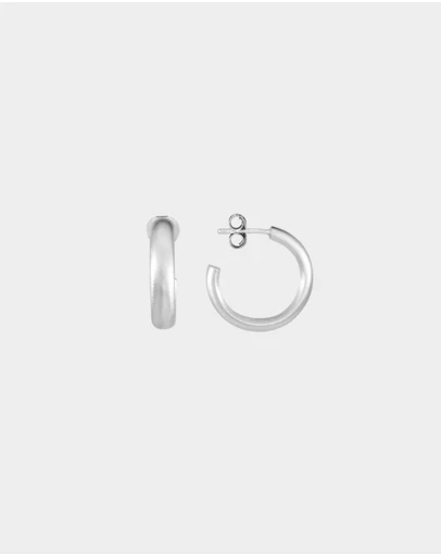 Sunday Stephens - Frosted Hoop Earrings
