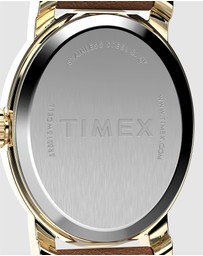 TIMEX - Cavatina 18mm Leather Strap Watch
