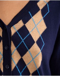 Oxford - Pixie Argyle Cardigan