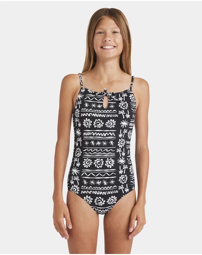 Billabong Kids - Womens Lost On You One Piece Swimsuit