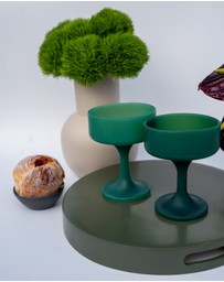 porter green - mecc | silicone unbreakable cocktail glasses