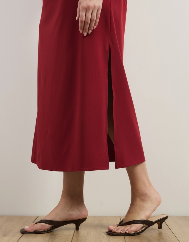 Atmos&Here Curvy - Aroha Boat Neck Maxi Dress