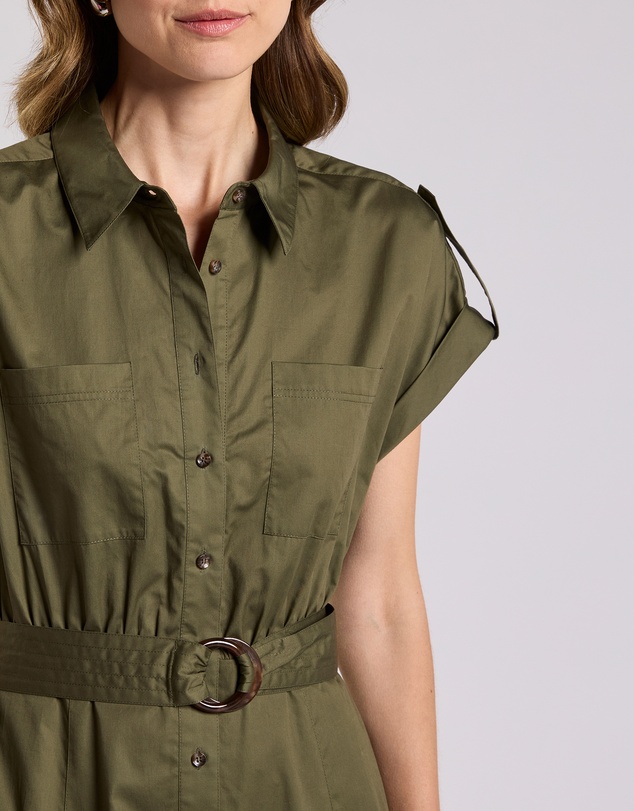 David Lawrence - Chrissy Cotton Shirt Dress