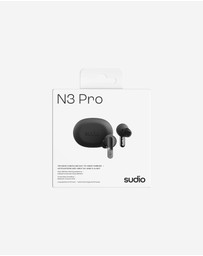Sudio - N3 Pro - True Wireless Bluetooth In-Ear Headphones, Active Noise Cancelling Earbuds