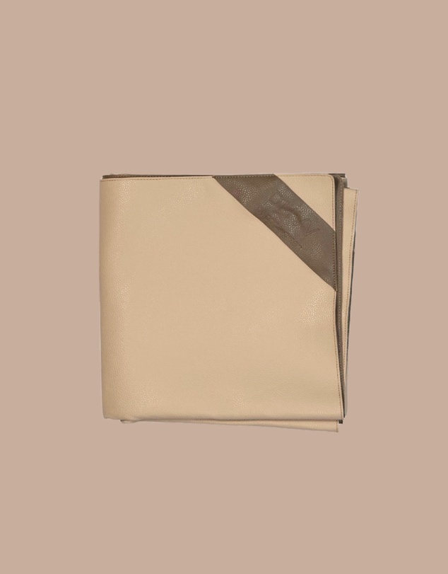porter green - privv | vegan leather waterproof picnic rug