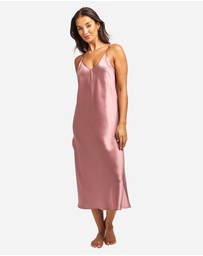 Love and Lustre - Silk Slip 3/4 Length