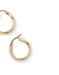 Michael Hill - 15mm Hoop Earrings in 10kt Yellow Gold
