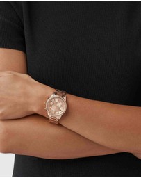 Michael Kors - Michael Kors Ritz Rose Gold Watch MK6357