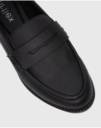 Airflex - Cassie Leather Penny Loafers