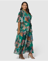 Pink Dusk by Curve Project - Hypnotic Maxi Dress