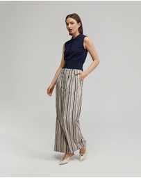Oxford - Sonia Striped Pants