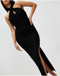 Romance by Honey and Beau - Amalia Cross Over Maxi Dress