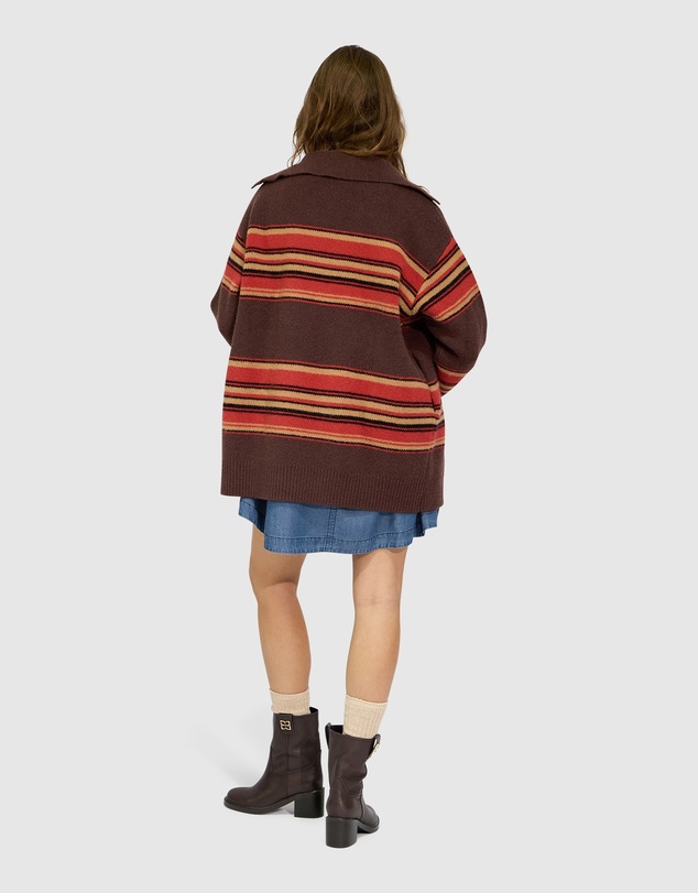 Belle & Bloom - So Many Likes Oversized Knitted Cardi Coat