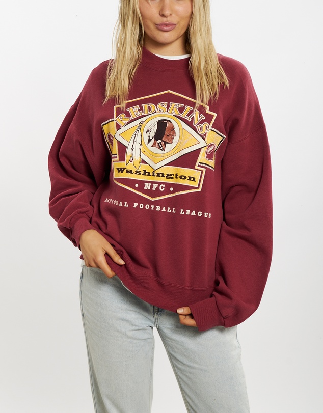 Vintage by The Real Deal - Pre Loved - 90s NFL Washington Redskins Sweatshirt
