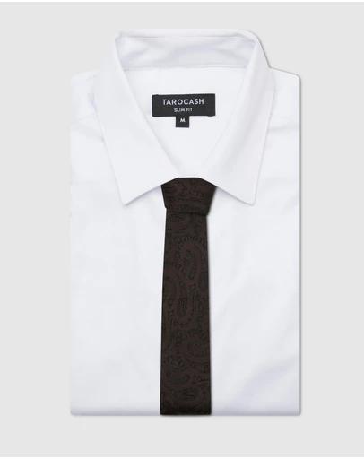 Tarocash - Rieu Paisley Silk Tie