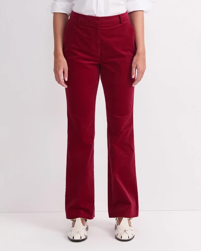 Sportscraft - Thea Kick Flare Velvet Pant