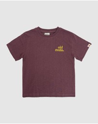 Banabae - Old Mate Kids Hemp Tee - Raisin