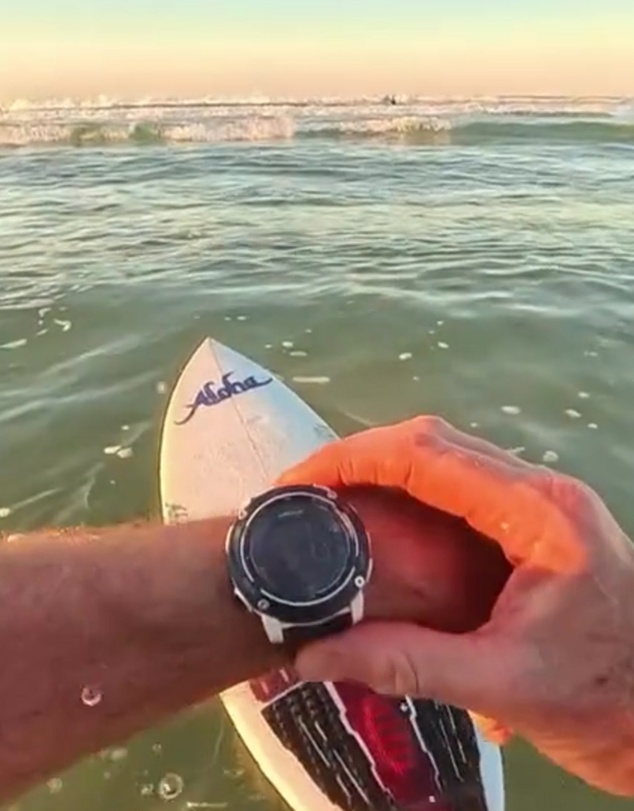 Maxum - Brave Navy Blue Digital Watch