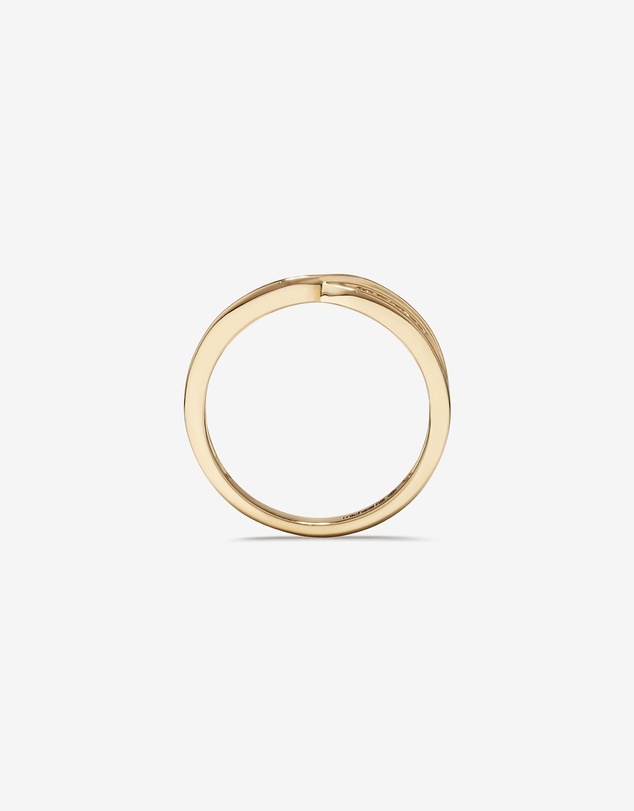 Michael Hill - Wedding Ring with Diamonds in 14kt Yellow Gold
