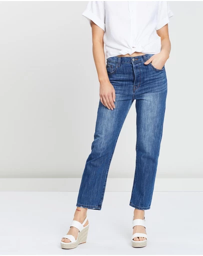 White By FTL - Houston Mum Jeans