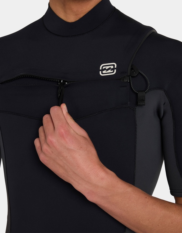 Billabong - Mens 2/2mm Absolute Natural Chest Zip GBS Spring Suit