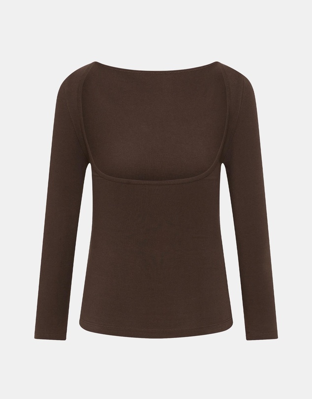 St. Agni - Soft Jersey Ballerina Top