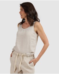 CAMIXA - Tanya Tank Linen Top