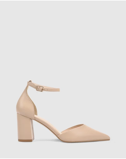 Verali - Eli Closed Toe Block Heels
