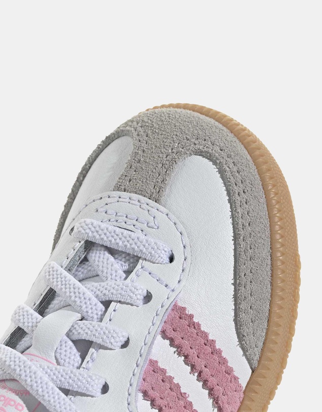 adidas Originals - Samba OG Comfort Closure Elastic Lace Shoes - Babies