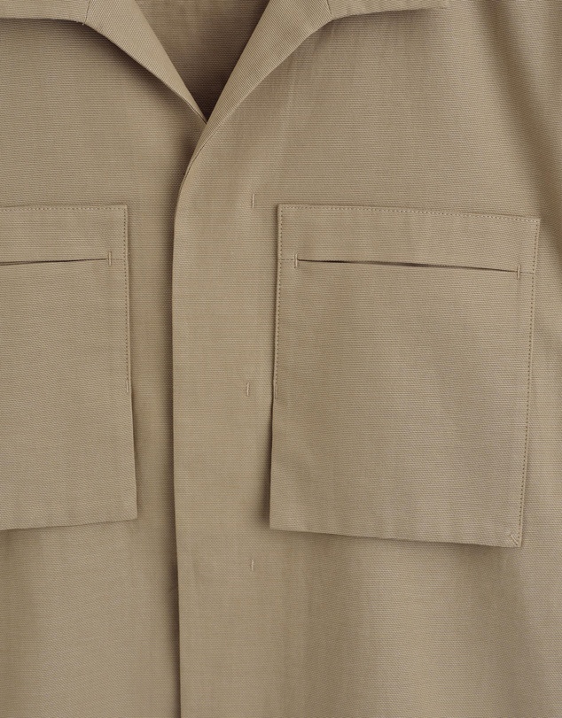 COS - Textured-Cotton Utility Shirt