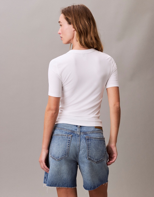 Calvin Klein Jeans - Modal Stretch Monogram Logo Graphic Slim T-Shirt