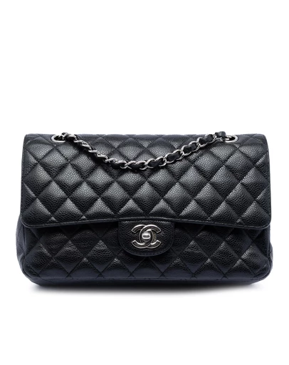 Pre-Loved by Azura Reborn - Pre-Loved Medium Classic Caviar Double Flap