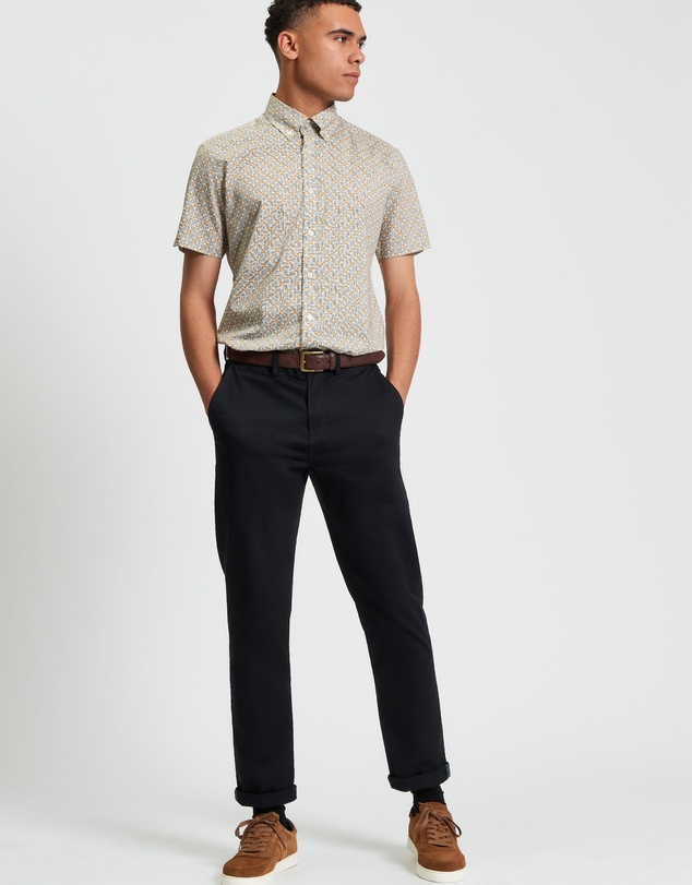 Ben Sherman - Retro Geo Print Shirt